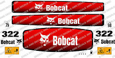 BOBCAT 322 MINI DIGGER DECAL