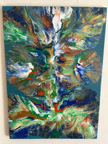 Original acrylic painting - original,