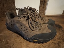 Merrell Intercept Men's Walking Shoe size 9 Brown used 