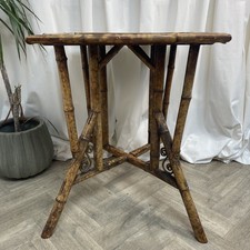 Vintage Bamboo Table 1950s