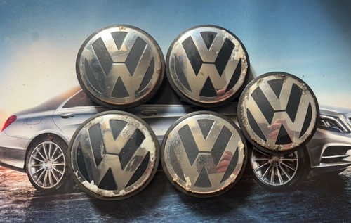 Five volkswagen wheel center - volkswagen,