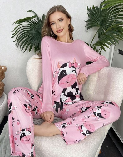 Cute cartoon cow print women - cute,