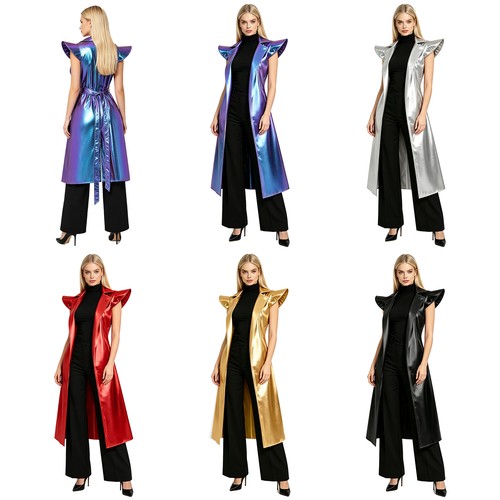 Women jacket metallic - uk,