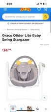 Graco glider lite swing vgc - graco,