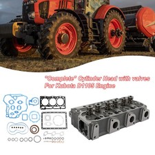 Complete Cylinder Head With Valve Spring & Gasket Kit For Kubota D1105 RTV1100 R