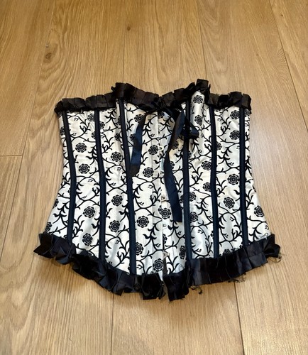 Burlesque gothic corset - burlesque, basque