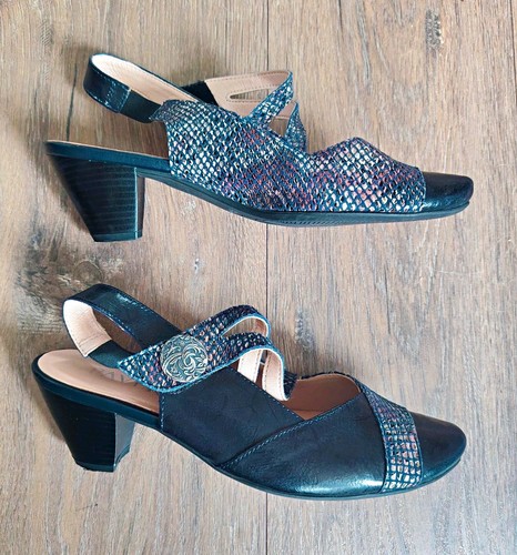 Pavers leather slingback shoes - pavers,