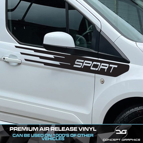 Sport stripes decal - x2,