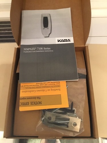 Kaba simplex combination door - kaba,