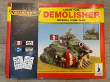 warhammer 40k Leman Russ Demolisher Imperial Guard Tank OOP vRare