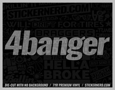 Banger sticker vinyl - banger,