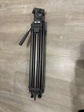 Libec TH-650DV Video Pan Head with 2-Stage Aluminum Tripod legs + Carry Bag