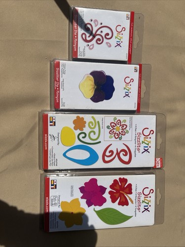 Sizzix sizzles flower dies - sizzles, set