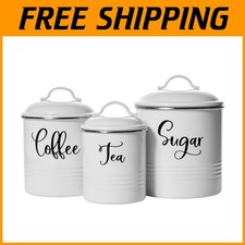 Vintage Tea Coffee Sugar