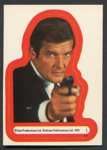 1979 topps james bond - topps,