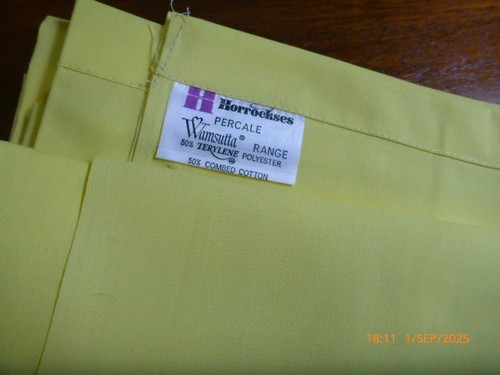 Vintage unused retro yellow - unused,
