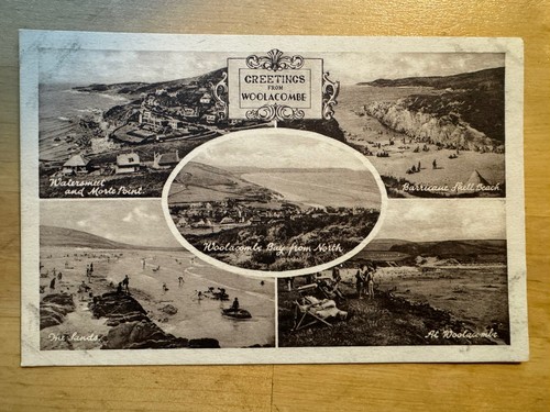 Postcard greetings from - postcard,