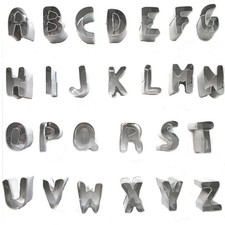 Stainless Steel Alphabet