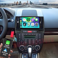 Carplay Android 15 Car Stereo Radio For Land Rover Freelander 2 2007-2012 GPS