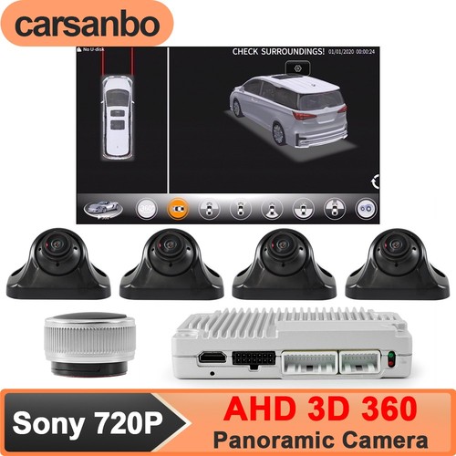 360 top view camera - view, system