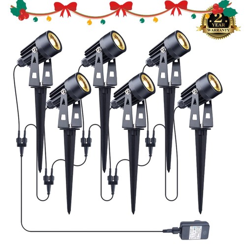6pcs led garden spotlight - garden,