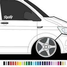 Custom Camper Van Sticker, Camper Van Name Decal, Motohome Caravan Boat Car Name