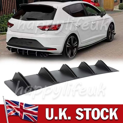 Rear bumper diffuser spoiler - rear,