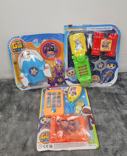 Jetters toy bundle cbeebies - jetters,