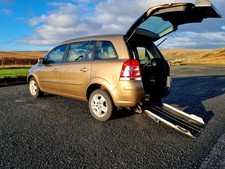 Vauxhall Zafira Wheelchair