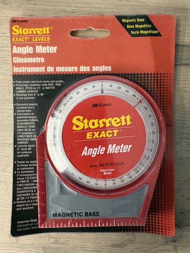Starrett angle meter in - meter,,