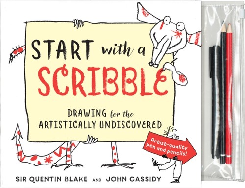 Start with scribble drawing - with,