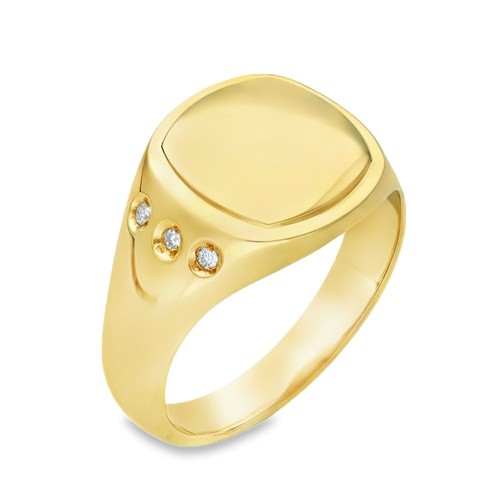 9ct yellow gold diamond - 9ct,