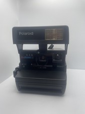 Vintage Polaroid One Step Close Up 636 Film Instant Camera w/ Strap 