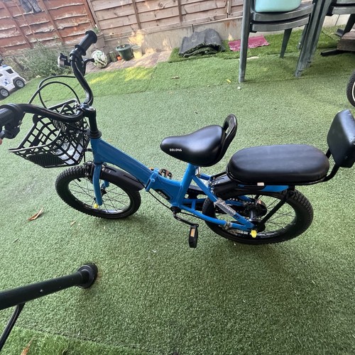 Blue black kids - kids, bike