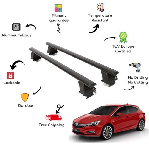 Bare roof rack cross - roof,