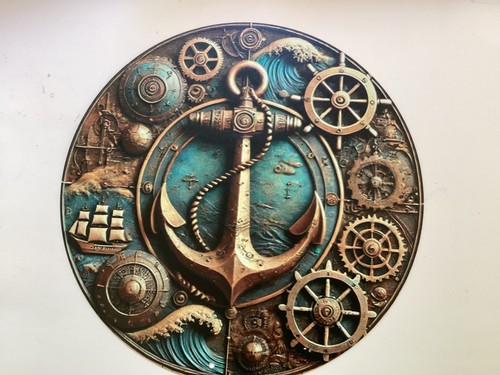 Nautical anchor steampunk - nautical,