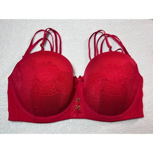 Cacique red lace - lace, boost