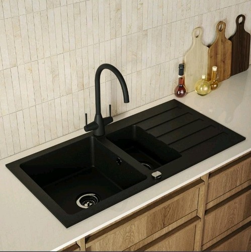 Enza bowl black granite - 1.5,
