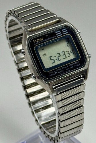1980s vintage pulsar - pulsar, (seiko)
