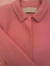 Zara pink coat size Medium 
