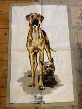 Vintage Irish Linen tea towel
