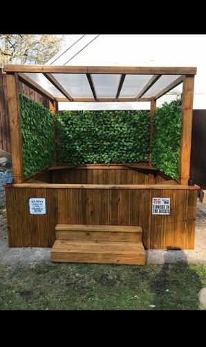 Hot tub gazebo enclosure - hot,