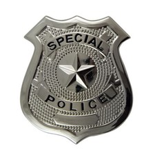 Police badge fancy - police, dress