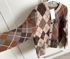 BNWT -  Brown Mix Diamond