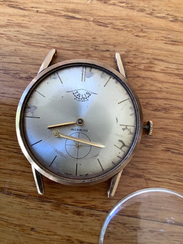 Gold talis wristwatch - gold,