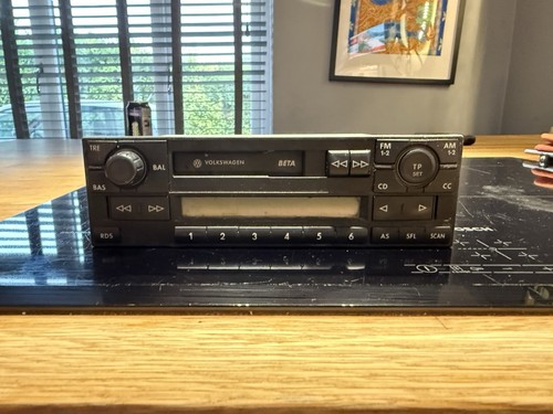 Beta radio cassette tape - vw,