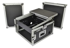 Cobra 4U Mixer Case with Laptop Shelf – Portable Audio Rack for Studio & Live