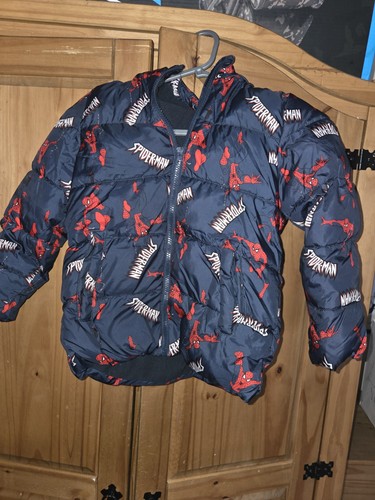 Boys spiderman winter coat - boys,