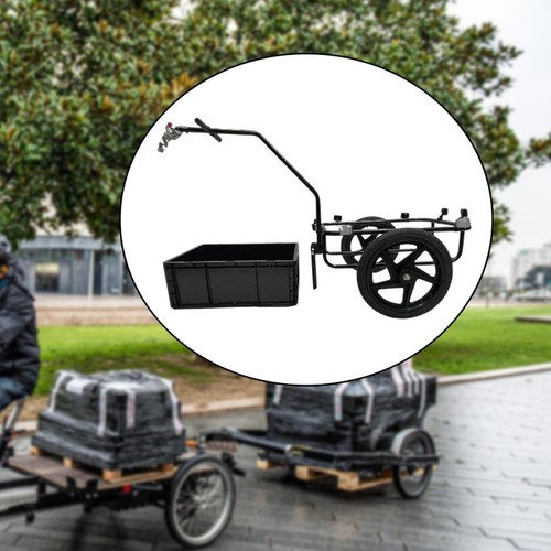 Bike cargo trailer with - cargo, wheels