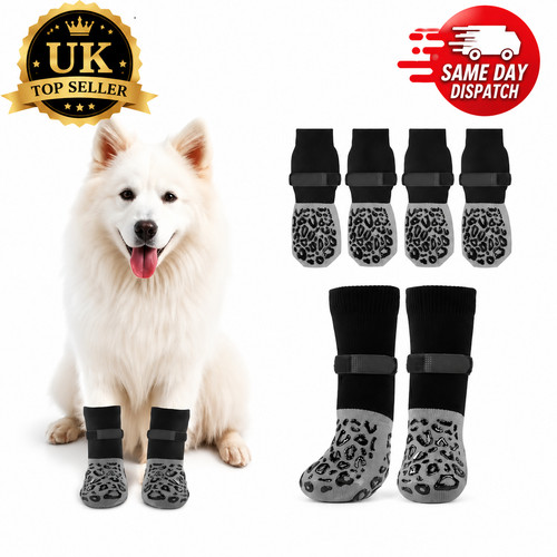 Pack anti slip dog socks - 4-pack,